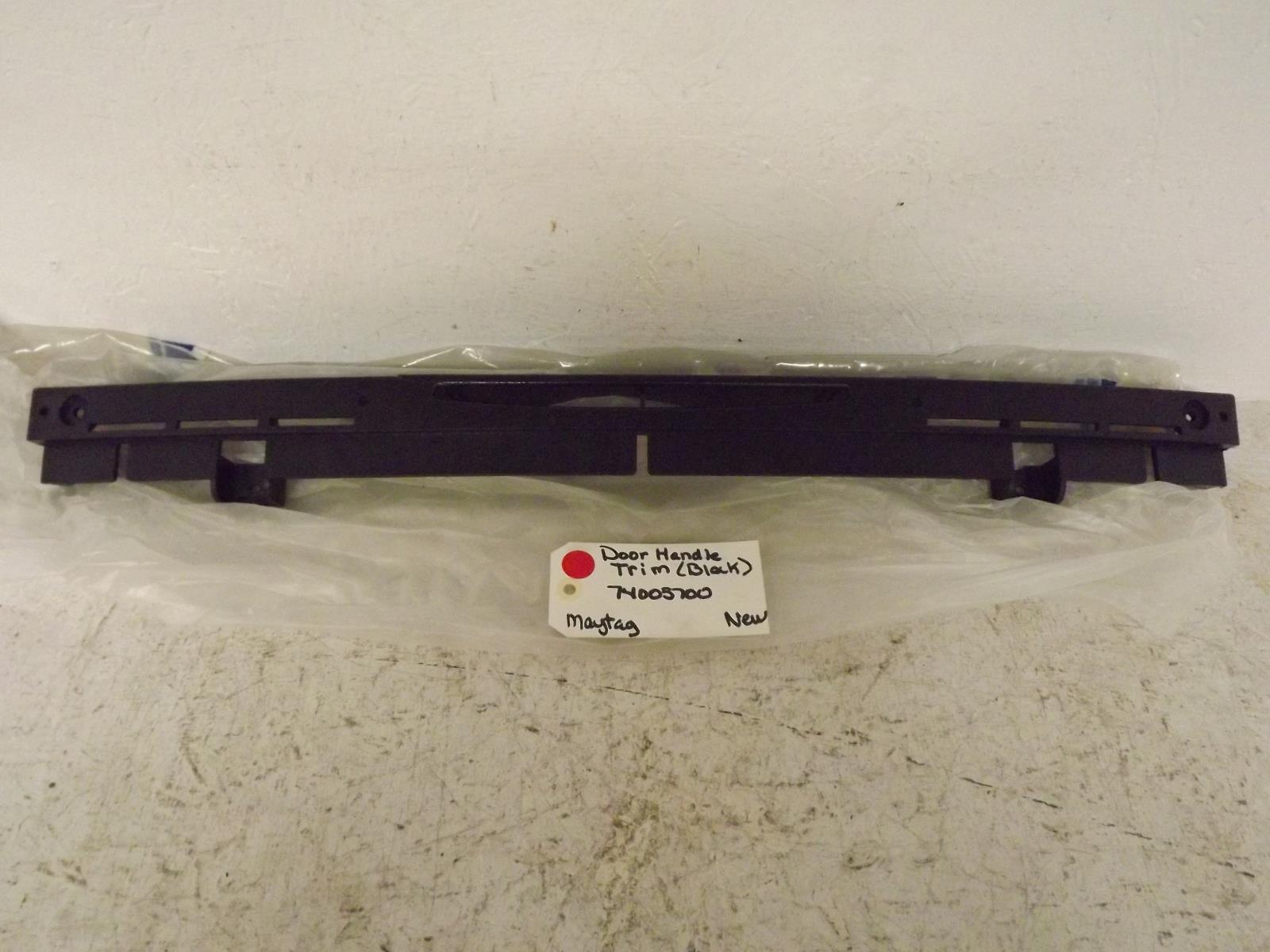 Maytag Range 74005700 Door Handle Trim Black New Maytag Range 74005700 Door Handle Trim Black New